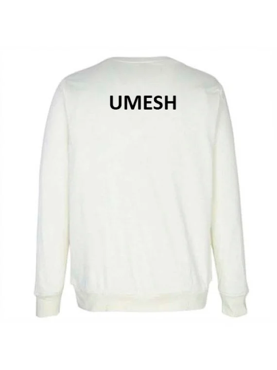 Cricket Full Sleeve Sweater White Cricket Full Sleeve Sweater White